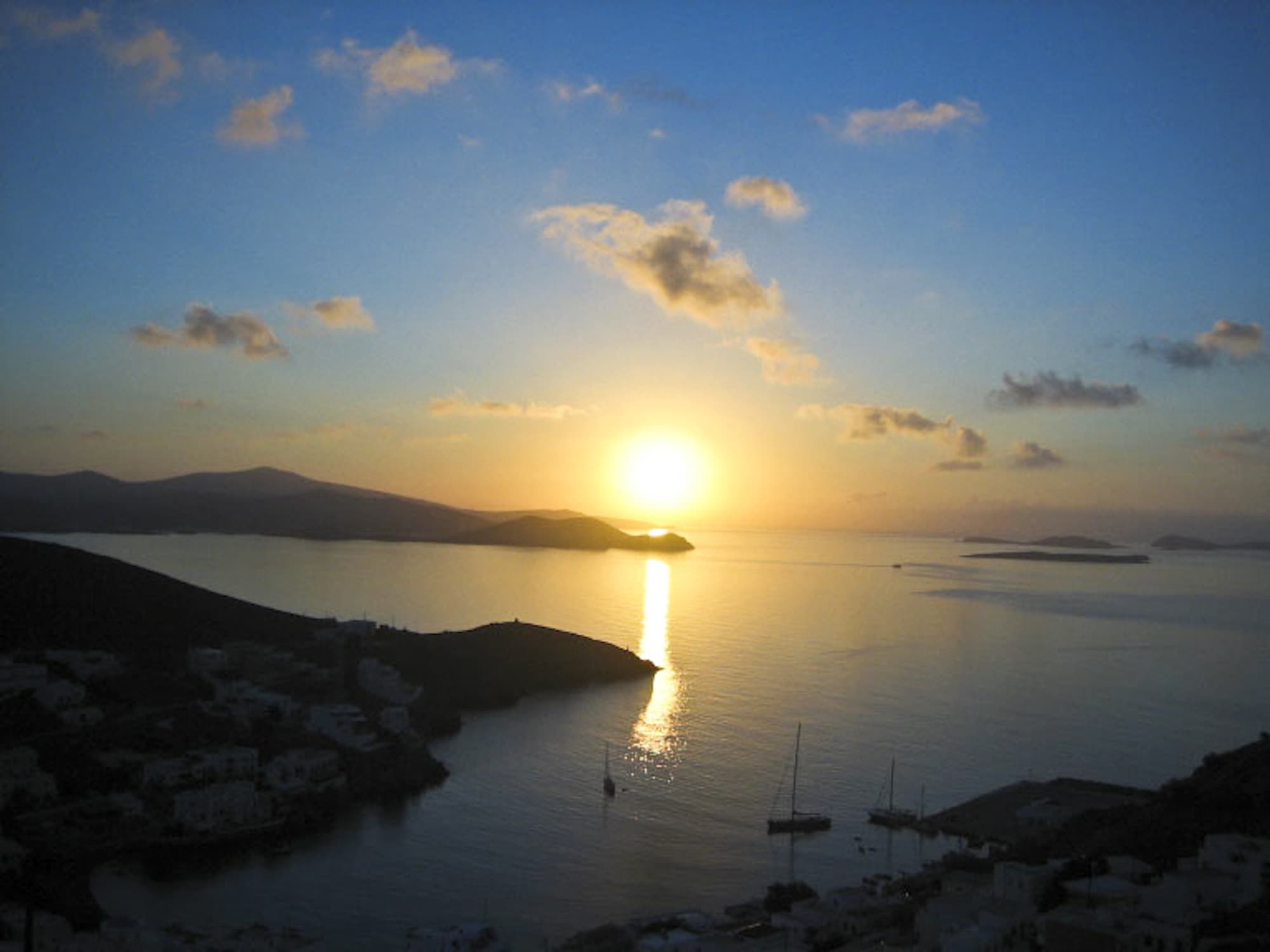 Sunset Astypalea Greece